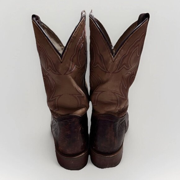 DOUBLE H MEN'S SIZE 11.5 D ICE ROPER WESTERN WORK BOOTS BROAD SQUARE TOE DH4305 - Picture 2 of 15